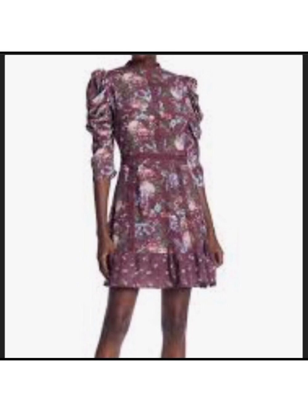 coco & Jaimeson Rise Of Romance Puff Sleeve Dress - Picture 2 of 12